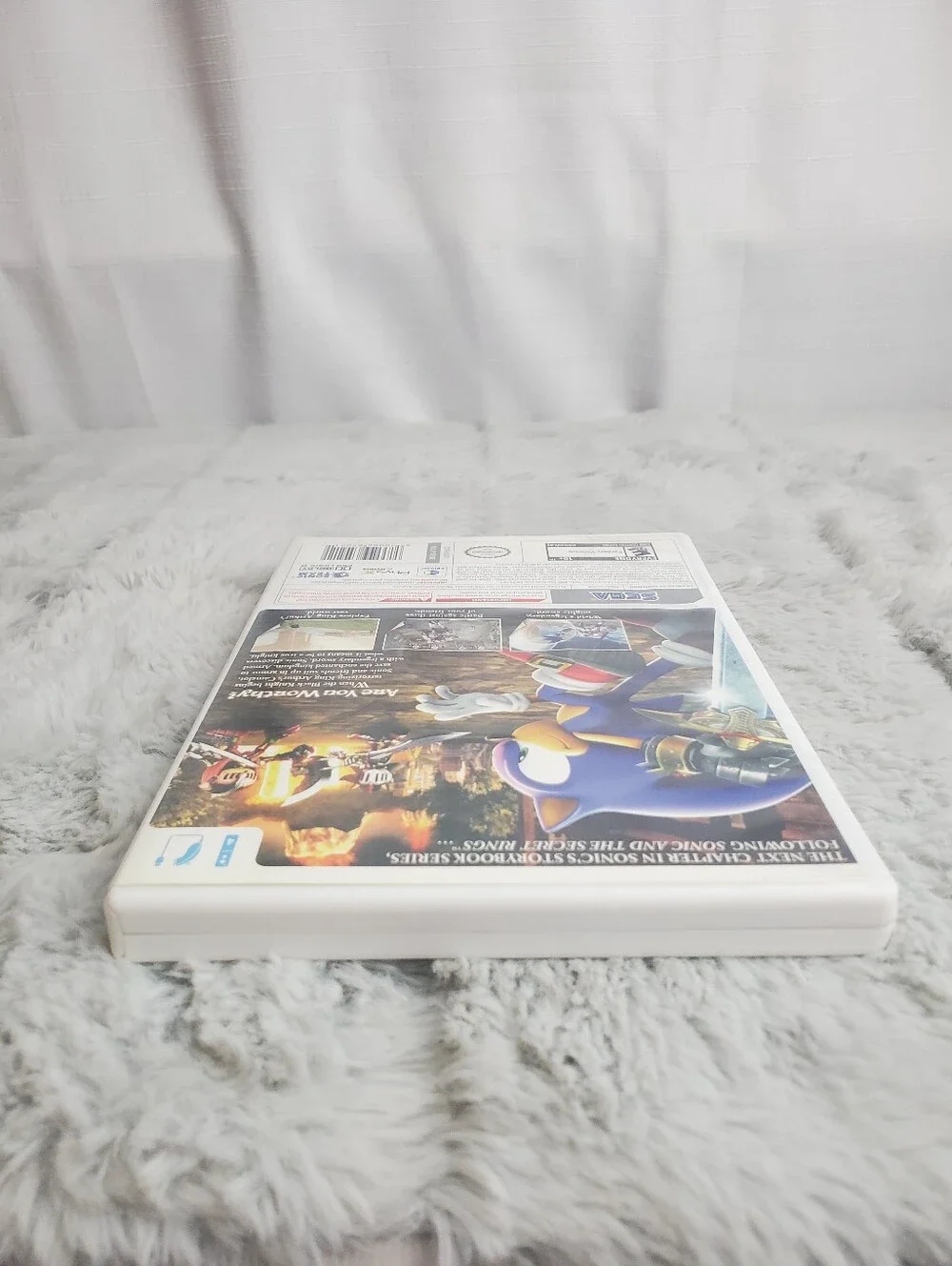 Sonic and the Black Knight (Nintendo Wii, 2009) Original Case & Manuel Works!